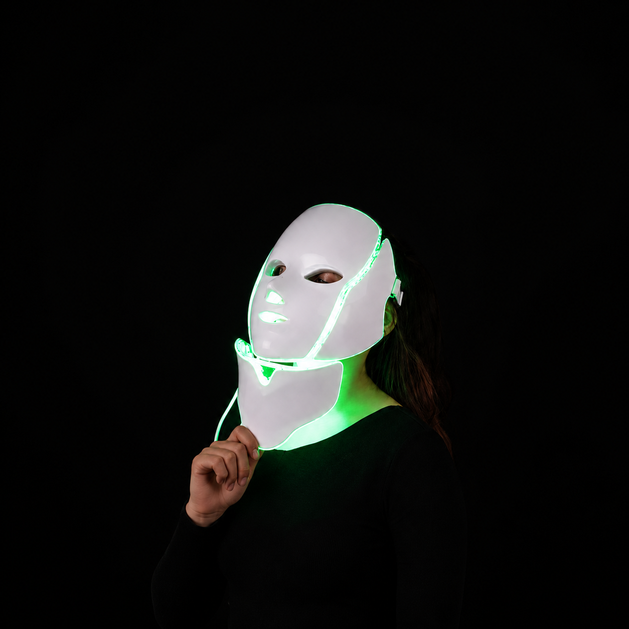 Machine de beauté : thérapie par lumière  à 7 couleurs Masque facial et cou